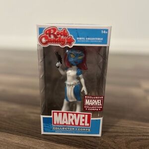 Marvel Rock Candy Vinyl Figure - Blue and White